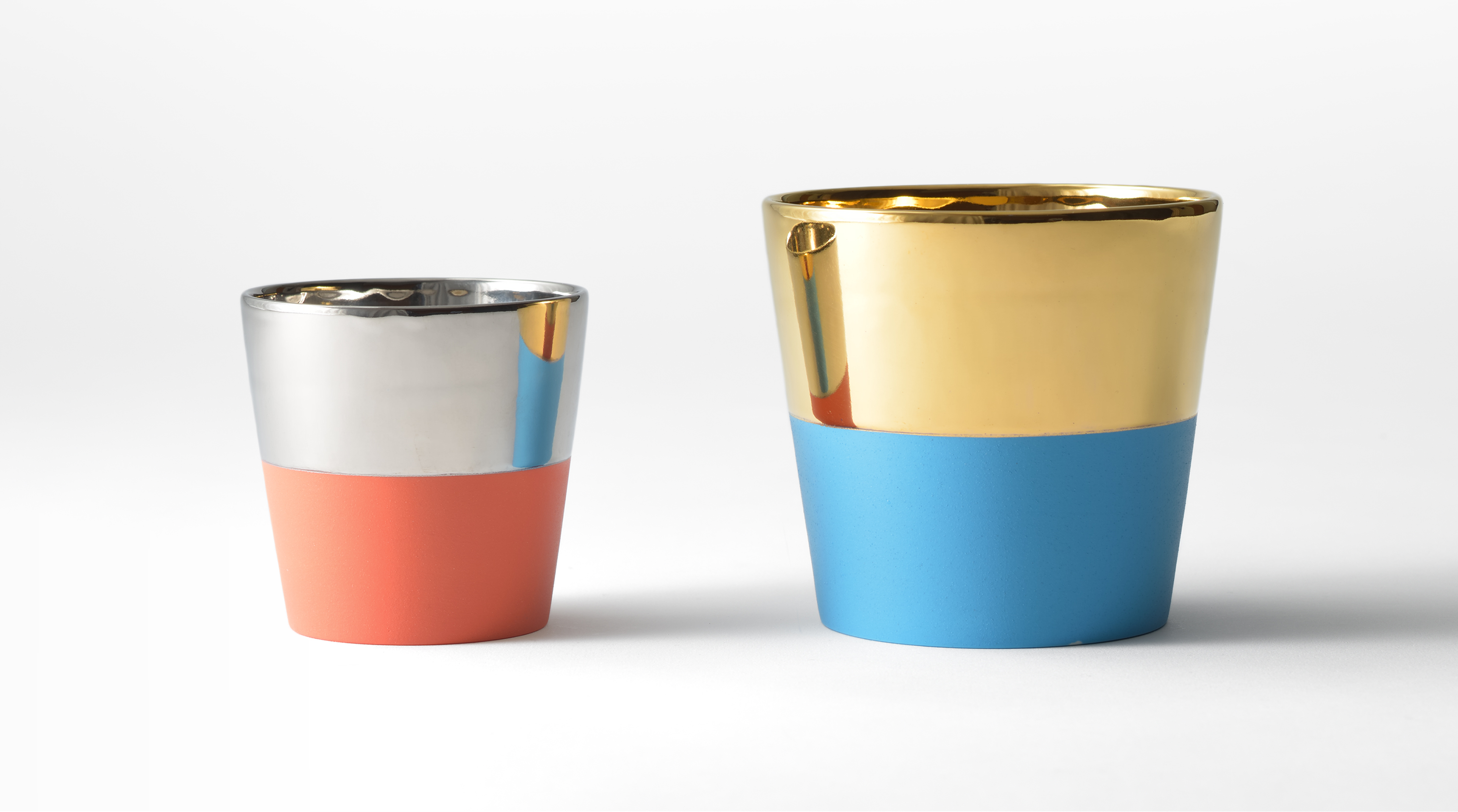 桑田卓郎 カップ 3個セット Mサイズ 現代アート 陶芸 作家もの - 食器
